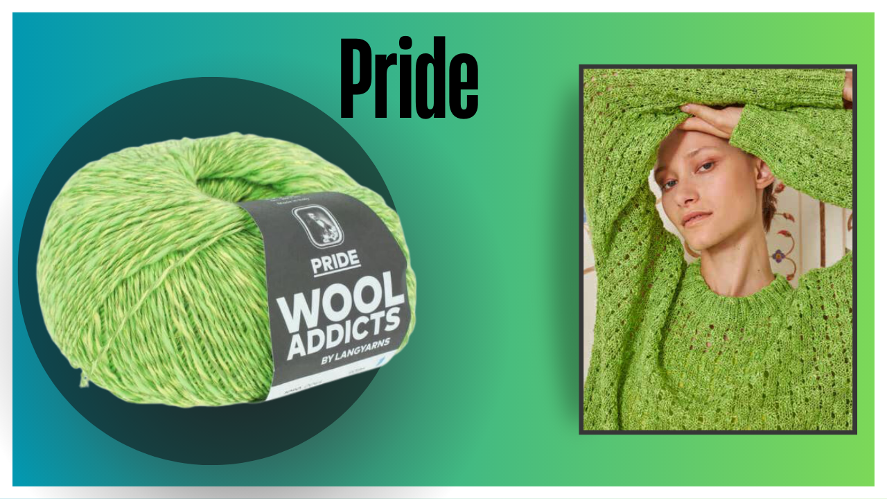 Pride Wolle von Lang Yarns zum Sommerpulli stricken