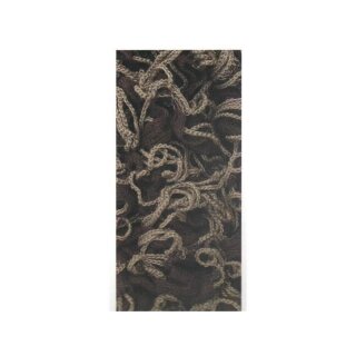 Katia Giralda - 54 braun Rüschenschal Wolle von...