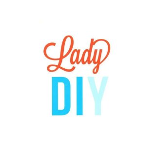 Postkarte - Lady DIY