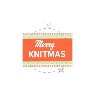 Postkarte - Merry Knitmas