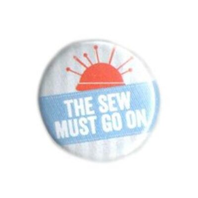Button - the sew must go on