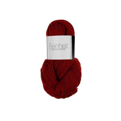 Feinheit Merinowolle Wolle von Atelier Zitron kaminrot 1615