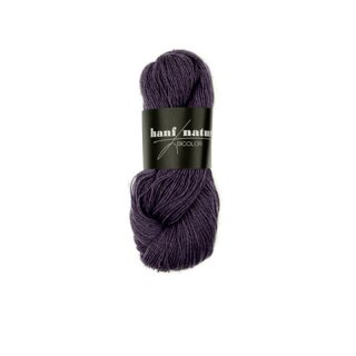 Hanf Natur bicolor 14 violett von Atelier Zitron, zitron wolle, Wolle Zitron