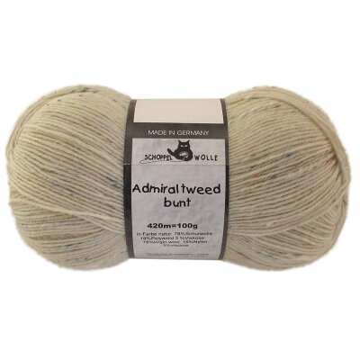 Admiral tweed bunt 254 980 Natur von Schoppel Wolle