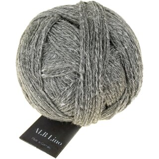 ALB Lino 1497 9200_Mittlergraumelange von Schoppel Wolle
