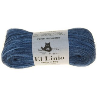 El Linio Armeeblau 1432 2274_ von Schoppel Wolle