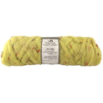 *Fingerwolle tweed Frühlingsgras 1087 6770 von Schoppel Wolle