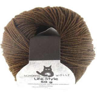 Life Style Schoko 490 7601 von Schoppel Wolle