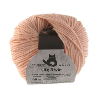 Life Style Lachs 0830 von Schoppel Wolle