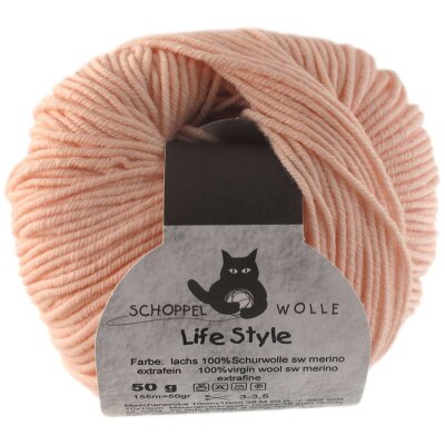 Life Style Lachs 0830 von Schoppel Wolle