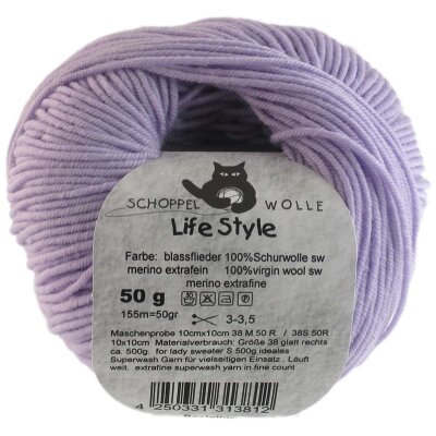 Life Style Blasser Flieder 490 3331 von Schoppel Wolle