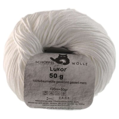 *Luxor Weiß 703 990 von Schoppel Wolle