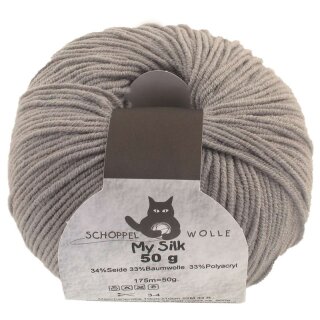 *My Silk Steingrau 835 7641 von Schoppel Wolle