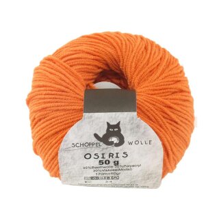 *Osiris  Wolle Orange von Schoppel Wolle