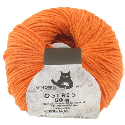 *Osiris  Wolle Orange von Schoppel Wolle