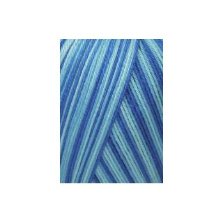 SCHULGARN 10/4 BEDRUCKT TÜRKIS OMBRÉ von Lang Yarns