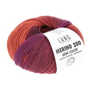 MERINO 200 BEBE COLOR Wool from Lang Yarns