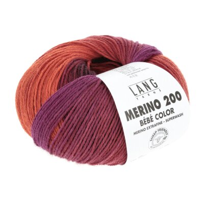 MERINO 200 BEBE COLOR Wool from Lang Yarns