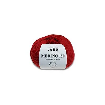 MERINO 150 hot red