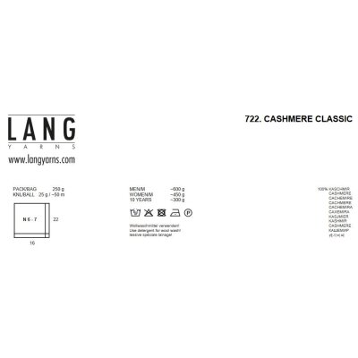 CASHMERE CLASSIC Wool from Lang Yarns
