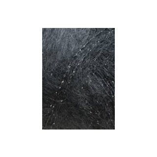 MOHAIR LUXE LAME silber - schwarz von Lang Yarns