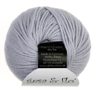 Gesa & Flo speichelechte Babywolle Wolle von Atelier Zitron türkis 11