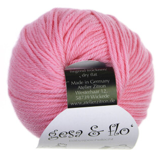 Gesa & Flo speichelechte Babywolle Wolle von Atelier Zitron marine 12