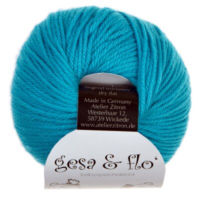 Gesa & Flo speichelechte Babywolle von Atelier Zitron, zitron wolle, Wolle Zitron