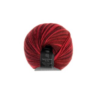 High Twist concept Wolle von Atelier Zitron 7 rot gelb schwarz