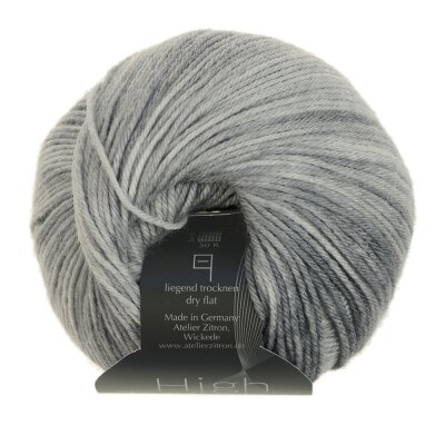 High Twist concept Wolle von Atelier Zitron 7 rot gelb schwarz