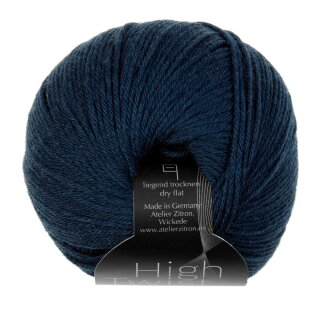 High Twist concept Wolle von Atelier Zitron 142 blau