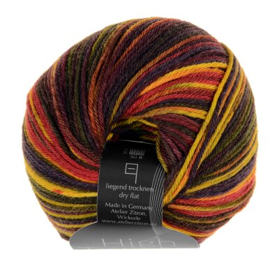 High Twist concept Wolle von Atelier Zitron 142 blau