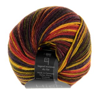 High Twist concept Wolle von Atelier Zitron 147 blau