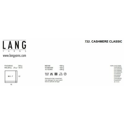 CASHMERE COTTON Wool from Lang Yarns