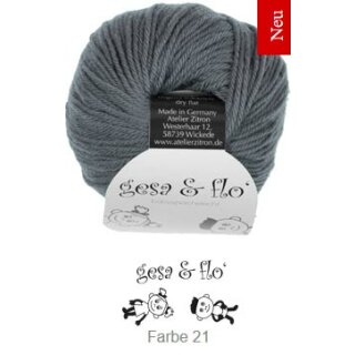 Gesa & Flo speichelechte Babywolle von Atelier Zitron, zitron wolle, Wolle Zitron