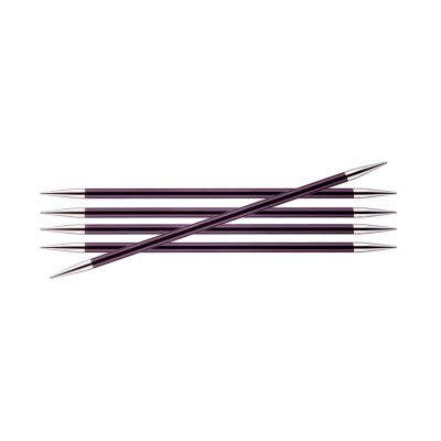 Zing Strumpfstricknadeln 20cm 3.75mm (US 5) Amethyst