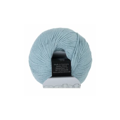 Echt Baumwolle 15 baby blau von Atelier Zitron, zitron wolle, Wolle Zitron