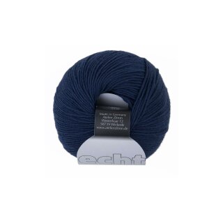 Echt Baumwolle 19 marine dunkelblau von Atelier Zitron, zitron wolle, Wolle Zitron
