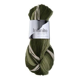 Infinito 4 grün von Atelier Zitron, zitron wolle, Wolle Zitron