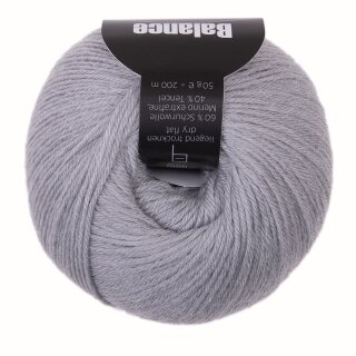 Balance Wolle von Atelier Zitron 15 hellgrau