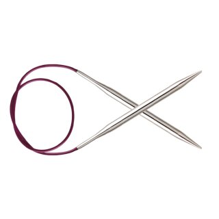 Rundstricknadeln fixiert Nova Metal 100cm 2,00 mm