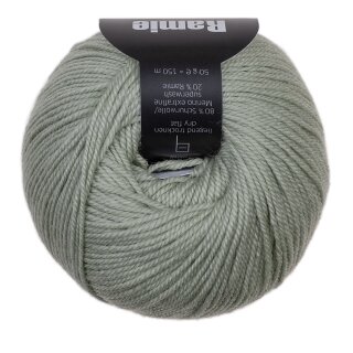 Ramie DELUXE blassgrün-410 von Atelier Zitron, zitron wolle, Wolle Zitron