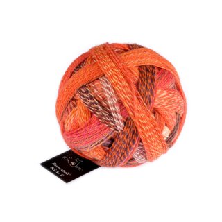 Zauberball Stärke 6 Orangerie 1289 2472 von Schoppel Wolle