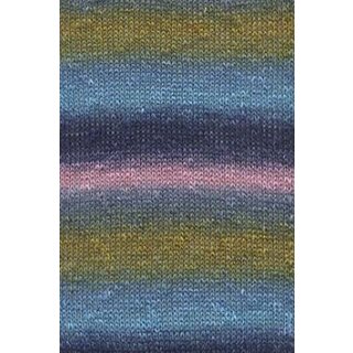 LINELLO - HELLBLAU/OCKER/ROSA von Lang Yarns