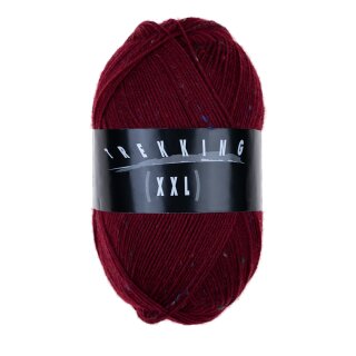 Trekking XXL 4-fach Tweed 304 dunkelrot von Atelier Zitron, zitron wolle, Wolle Zitron