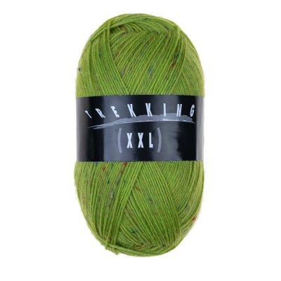 Trekking XXL 4-fach Tweed 307 leuchtendgrün von Atelier Zitron, zitron wolle, Wolle Zitron