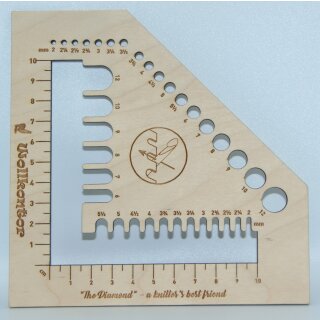 The Diamond - Nadelmaß und Maschenprobe