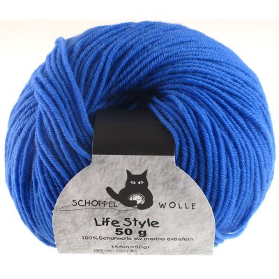Life Style Blau 490 4800 von Schoppel Wolle