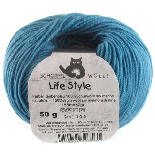 Life Style Taubenblau 490 4653 von Schoppel Wolle
