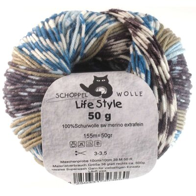 Life Style  Blautopf 490 1861magic von Schoppel Wolle